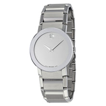Load image into Gallery viewer, MOVADO Sapphire Silver Mirror Dial Men's Watch 0606093