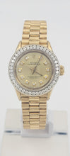Load image into Gallery viewer, Rolex Ladies 6618 Diamond Dial and Bezel. Selling in the store only or contact us.