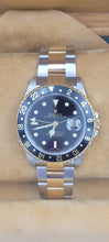 Load image into Gallery viewer, Rolex Master II GMT 18k/SS 16713.
