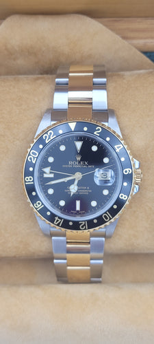 Rolex Master II GMT 18k/SS 16713.
