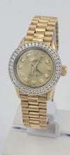 Load image into Gallery viewer, Rolex Ladies 6618 Diamond Dial and Bezel.  Selling in the store only or contact us.
