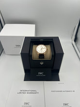 Load image into Gallery viewer, IWC Portuguese Automatic Gold IW358306.   Selling in the store by appointment only.
