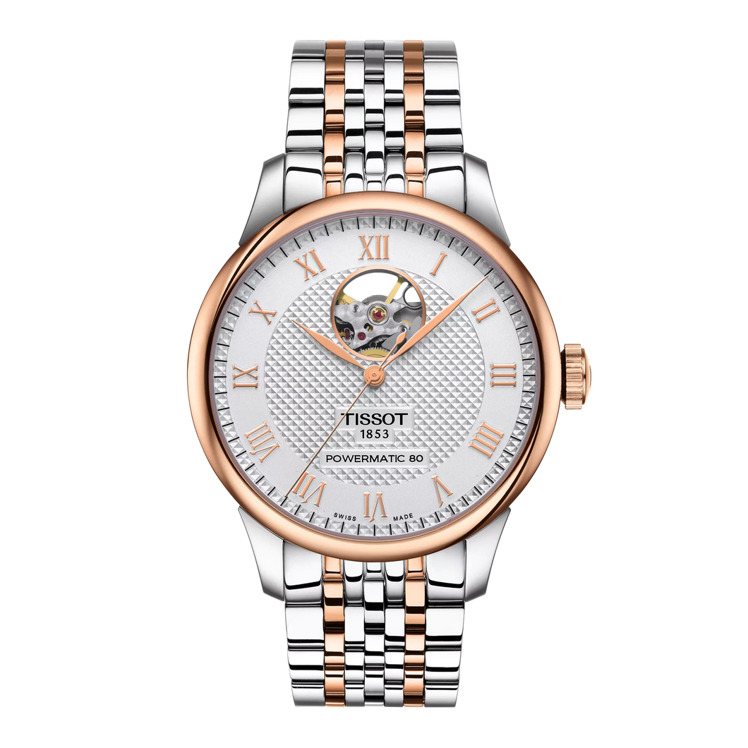 TISSOT Le Locle Powermatic 80 Open Heart T006.407.22.033.02