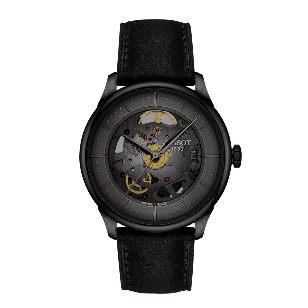 Tissot Chemin Des Tourelles Skeleton 39mm T139.836.36.441.00
