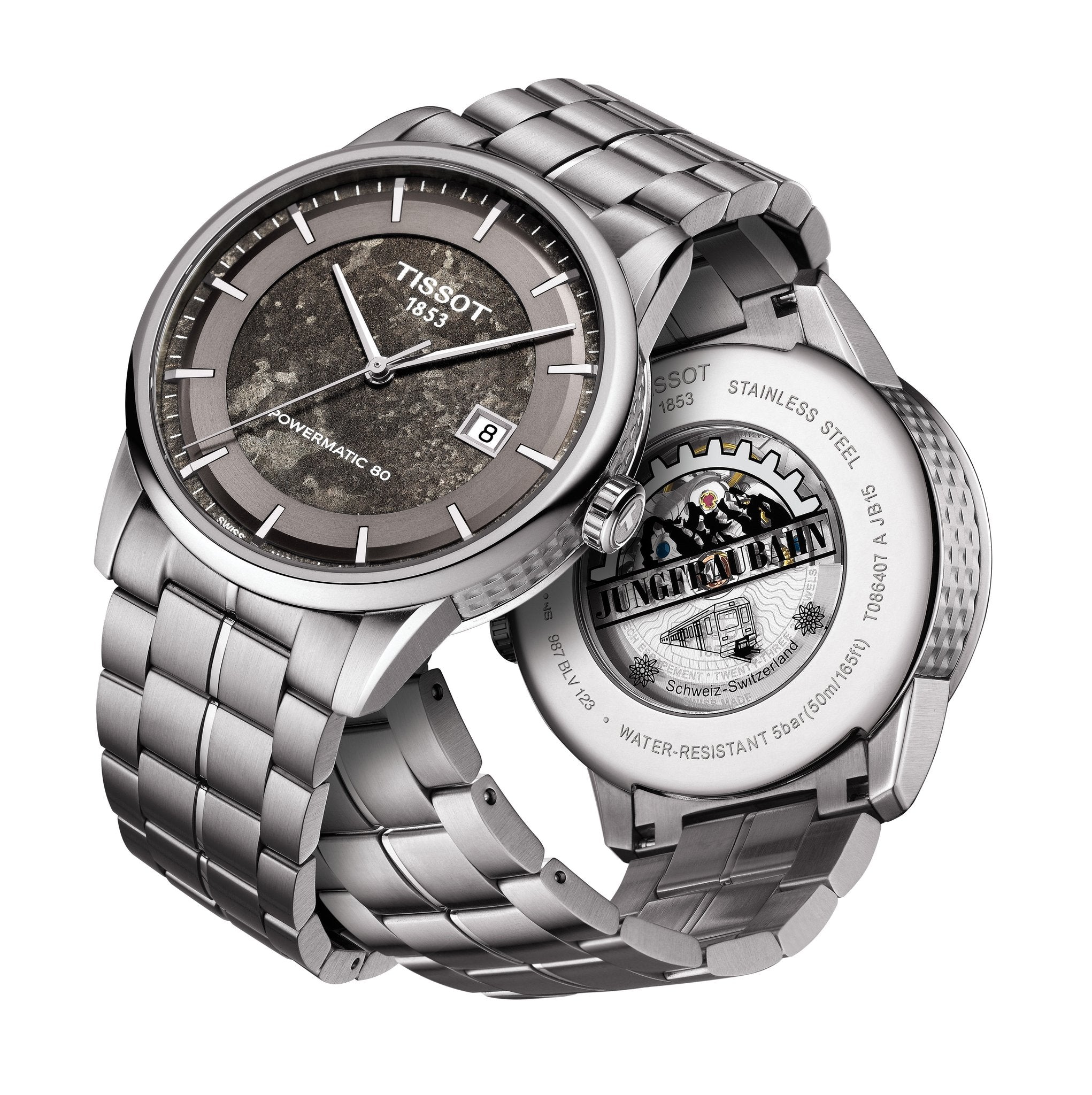 Tissot luxury powermatic 80 sales jungfraubahn